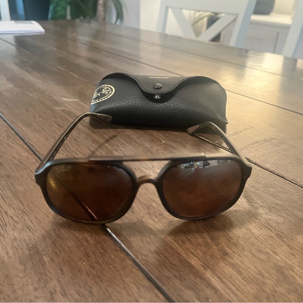 Men’s Raybans Carrera Style Chromance sunglasses